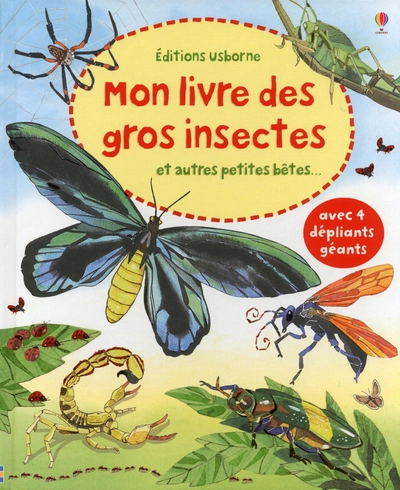 Mon livre des gros insectes et autres petites bêtes...