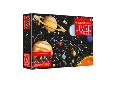 Le système solaire : Livre et Puzzle