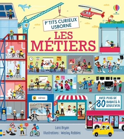 P'tits curieux Usborne : Les métiers
