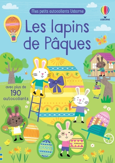 Mes petits autocollants Usborne : Les lapins de Pâques