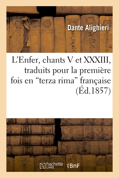 L'Enfer, chants V et XXXIII