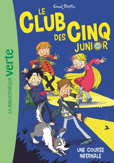 Le club des cinq junior, tome 4 : Une course infernale