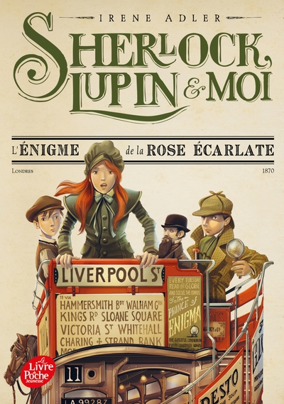 Sherlock, Lupin & moi, tome 3 : L'énigme de la rose écarlate