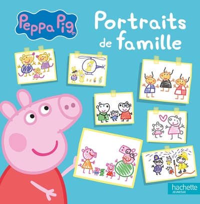 Peppa Pig - Portraits de famille: Album tout-carton