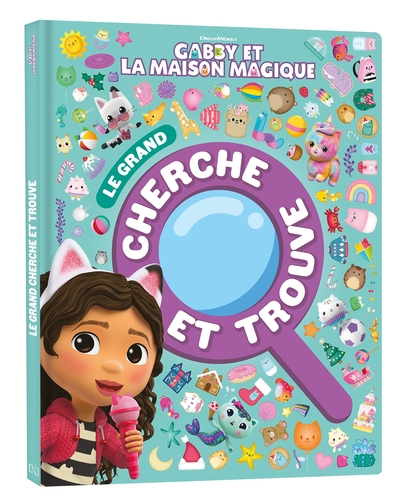 Gabby et la maison magique - Le grand cherche et trouve: Grand livre cartonné
