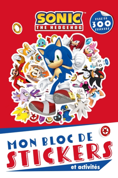 Sonic - Bloc de stickers et activités: Bloc de stickers et activités