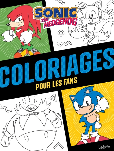 Sonic - Coloriages pour les fans: Livre de coloriages