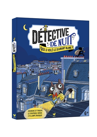 Détective de nuit : Qui a volé le diamant blanc ?
