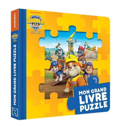 Ruben & Cie - Mon grand livre puzzle: Livre cartonné avec 5 puzzles