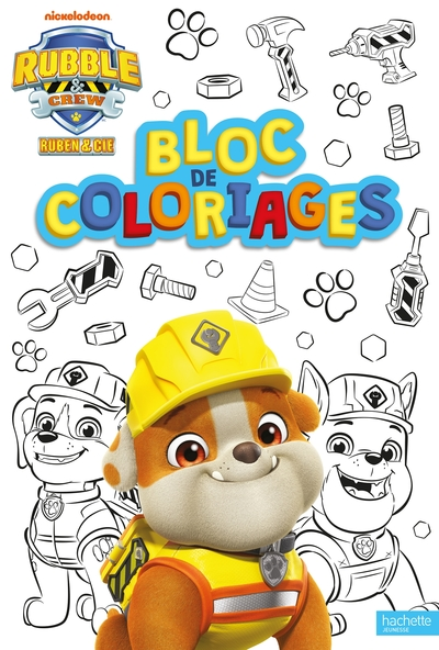 Ruben & Cie - Mon bloc de coloriages: Bloc de coloriages