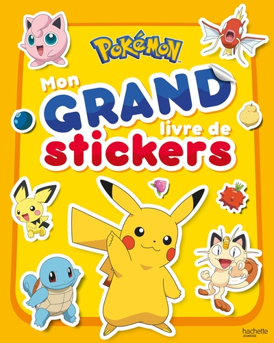 Pokémon - Mon grand livre de stickers: Mon grand livre de stickers