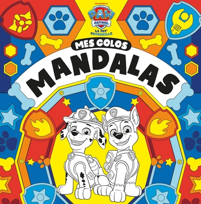 La Pat' Patrouille - Mes colos mandalas: Livre de coloriages mandalas