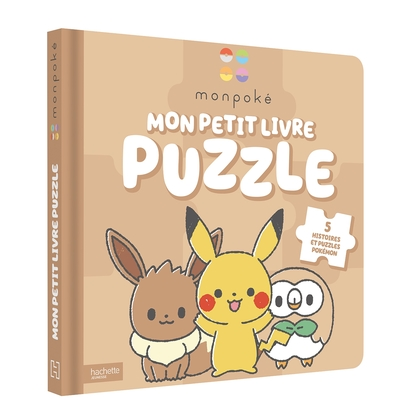 monpoké - Mon petit livre puzzle: Livre puzzle