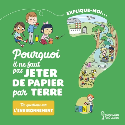Explique-moi L'environnement: Pourquoi il ne faut pas jeter de papier par terre
