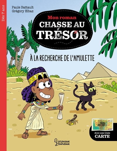 Mon roman CHASSE AU TRESOR - En quête de l'amulette magique