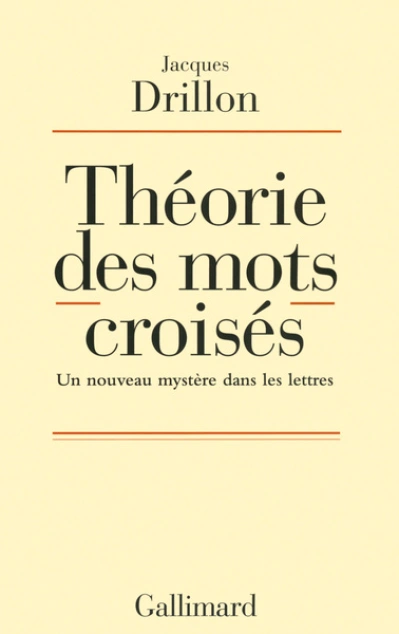 Théorie des mots croisés: Un nouveau mystère dans les lettres
