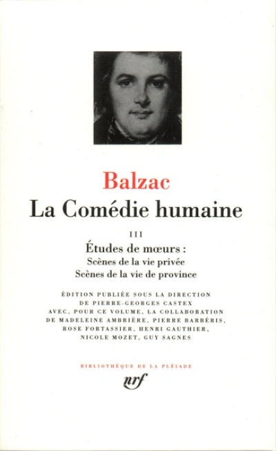 La comédie humaine (La Pléiade)
