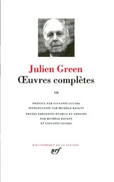 Oeuvres complètes, tome 7