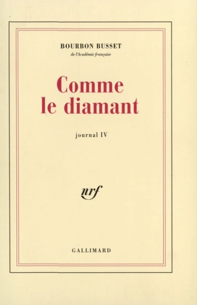 Journal IV : Comme le diamant
