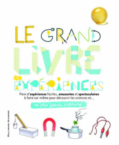 Le grand livre des expériences : Ne plus jamais s'ennuyer