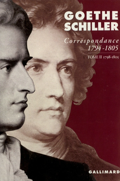 Correspondance de Goethe et Schiller