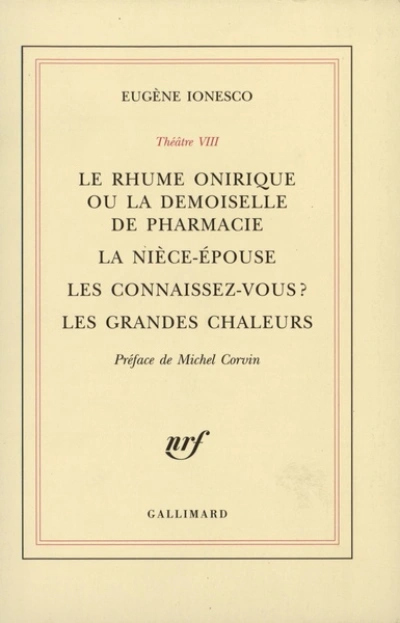 Ionesco : Théâtre
