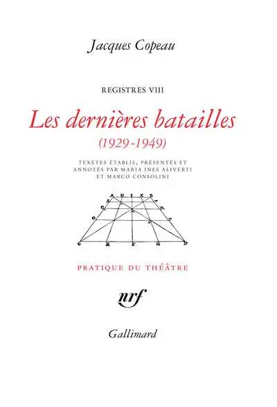 Registres VIII : Les dernières batailles (1929-1949)