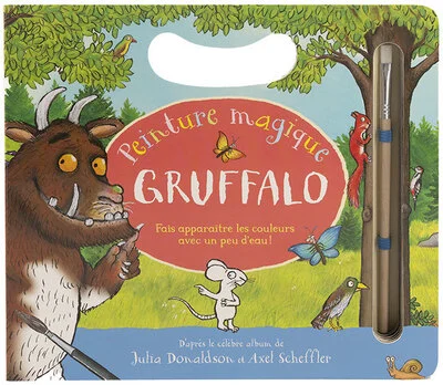 Gruffalo : fais apparaître les couleurs avec un peu d'eau !