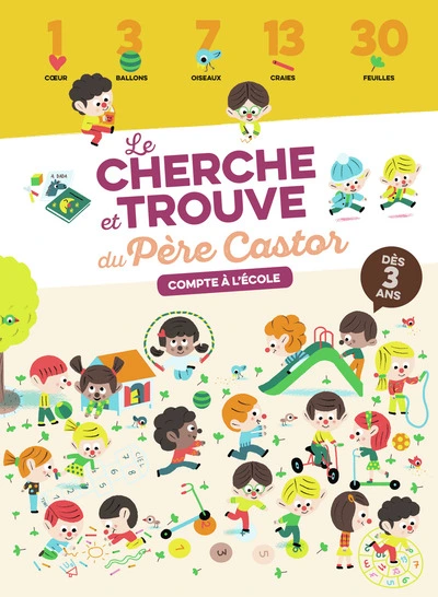 Le cherche et trouve du Père Castor : Compte à l'école