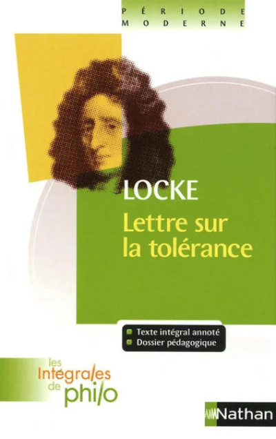 Lettre sur la tolérance