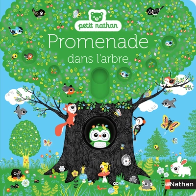 Promenade dans l'abre - livre animé pour les bébés