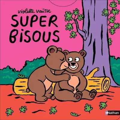 Super bisous - Un livre animé et tendre sur le thème adoré des bisous - dès 12 mois