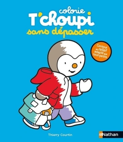 Colorie T'choupi sans dépasser