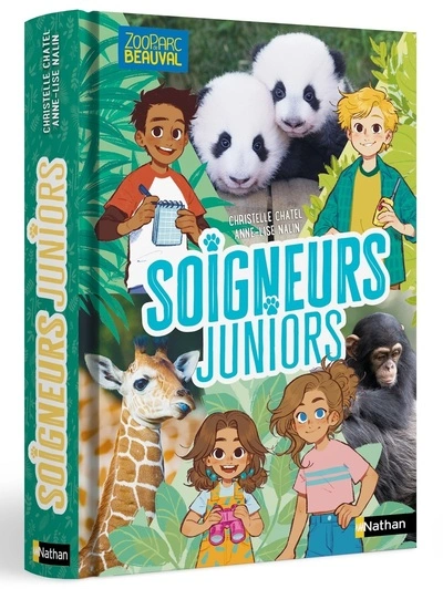 Soigneurs juniors : Edition collector - 3 histoires passionnantes inspirées du ZooParc de Beauval - dès 8 ans