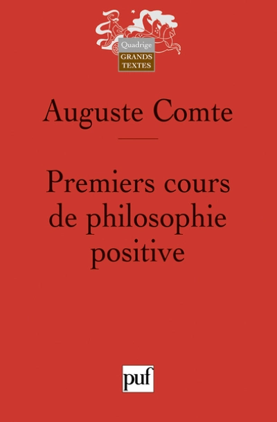 Premiers cours de philosophie positive