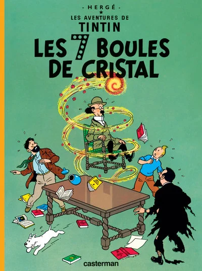 Les aventures de Tintin, tome 13 : Les 7 boules de cristal