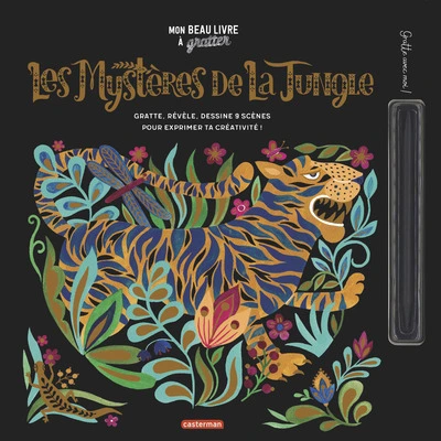 Mon Beau Livre à Gratter - les Mystères de la Jungle