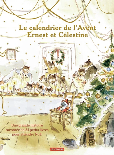 Le calendrier de l'avent Ernest et Célestine