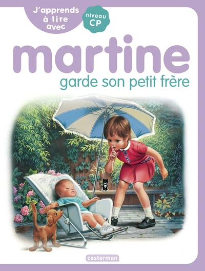Martine garde son petit frère