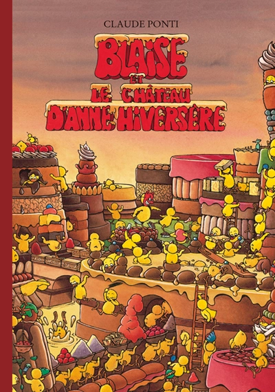 blaise et le chateau d'anne hiversere geant tout-carton