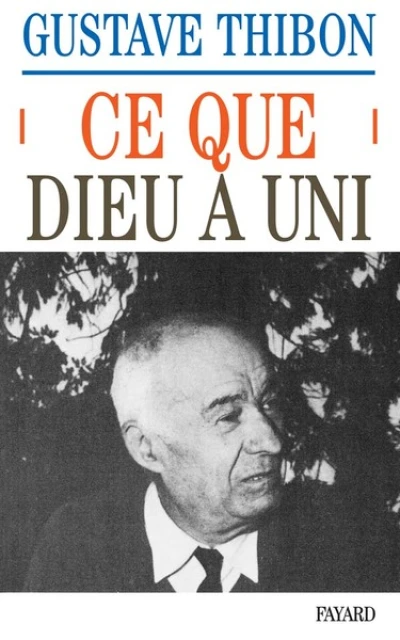 Ce que dieu a uni