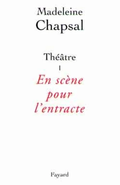 Théâtre I - En scène pour l'entracte