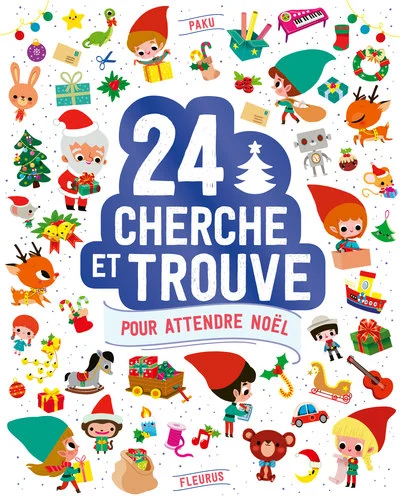 24 Cherche et Trouve pour attendre Noël
