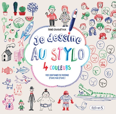 Dessiner au stylo 4 couleurs