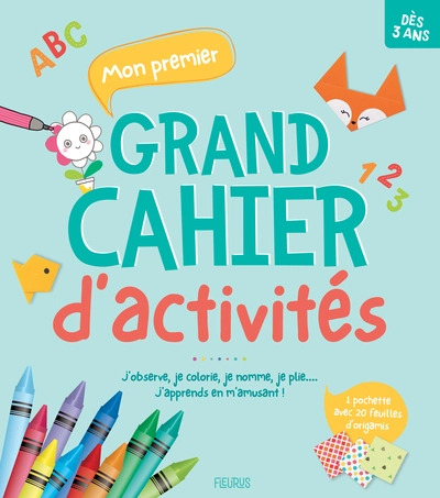 Mon premier grand cahier d'activités