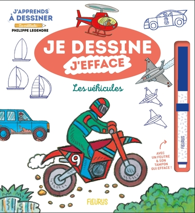 Je dessine j'efface : Les véhicules