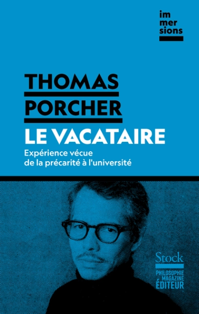 Le vacataire: Expérience vécue de la précarité à l université