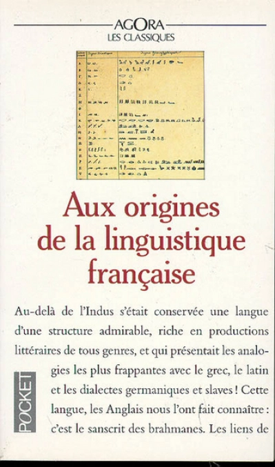 Aux origines de la linguistique française