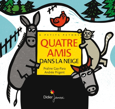 Quatre amis dans la neige - poche