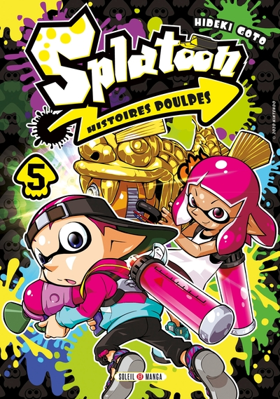 Splatoon- histoires poulpes tome 5